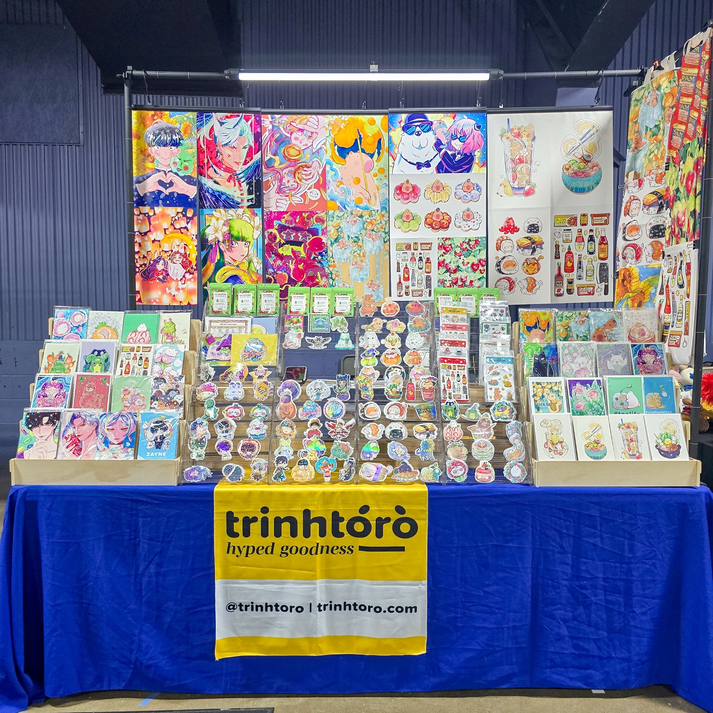 8 feet booth display