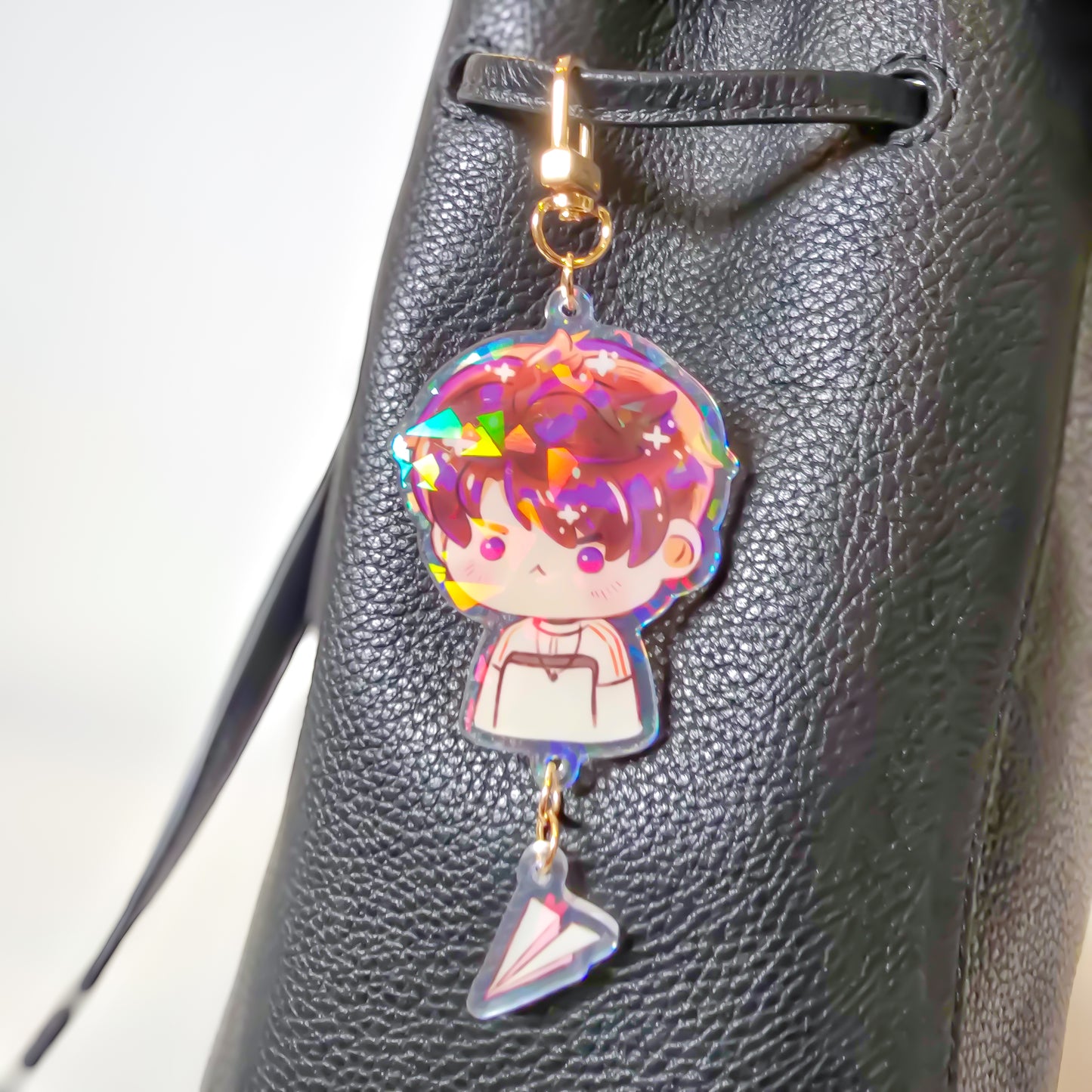 LADS Caleb + airplane keycharm