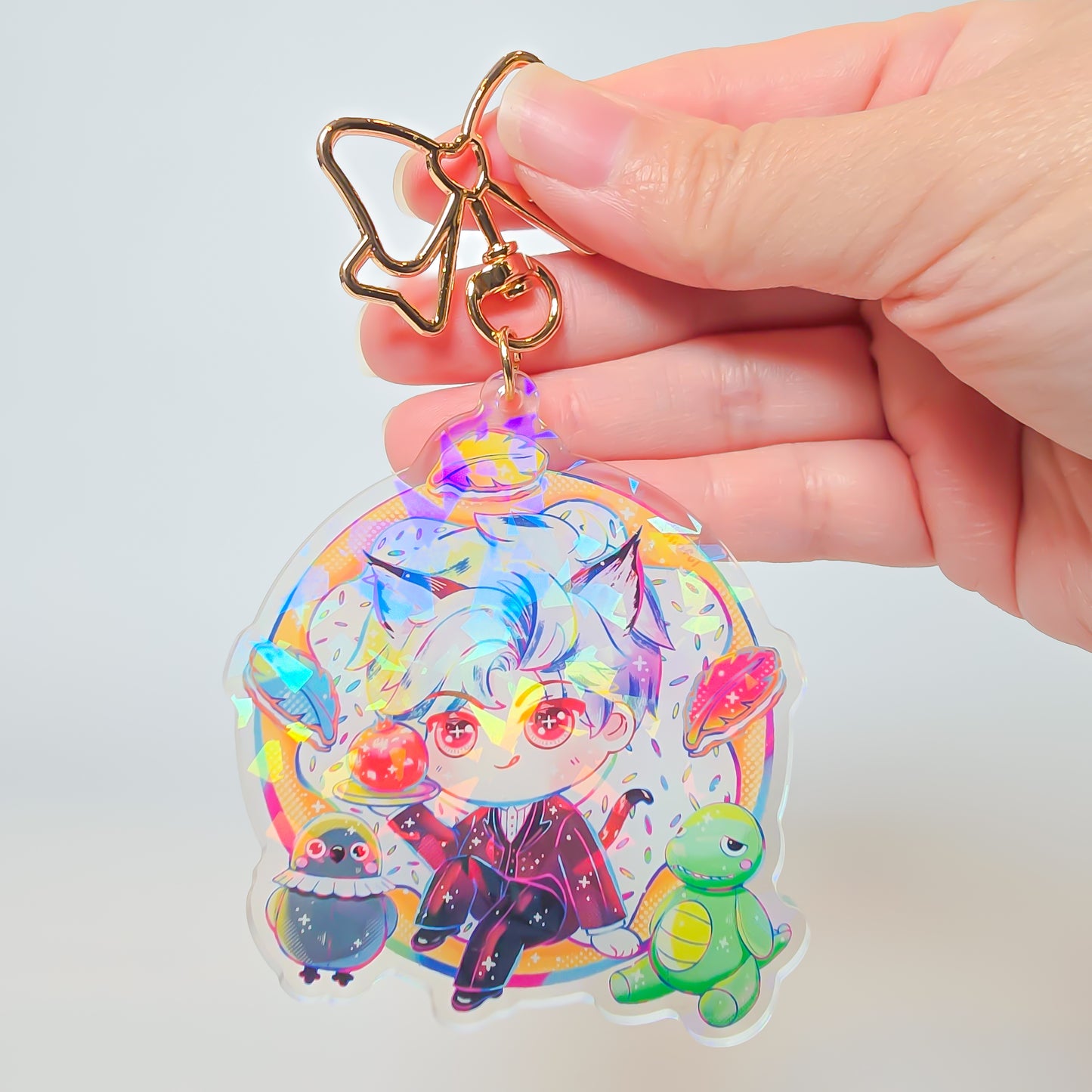 LADS Sylus and desserts keycharm