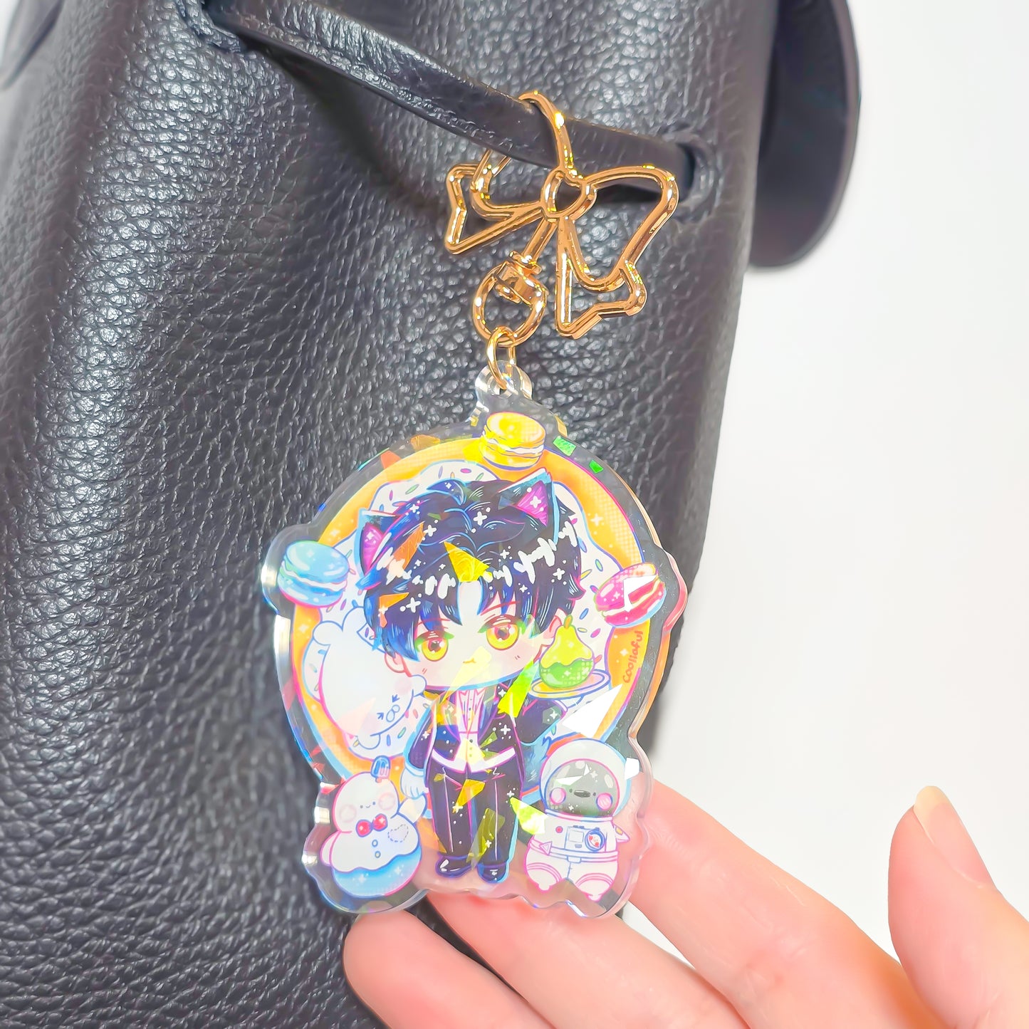 LADS Zayne and desserts keycharm