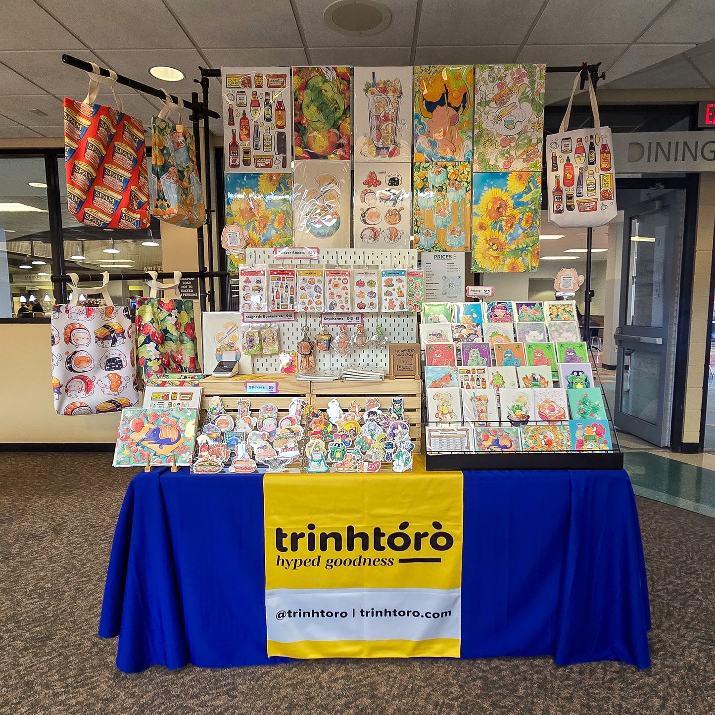 6 feet booth display