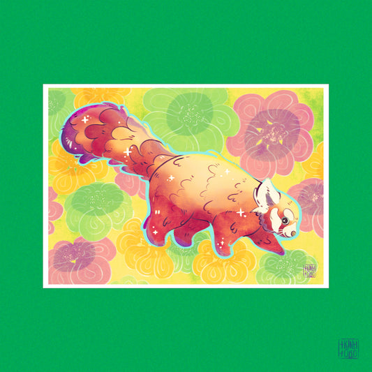 Red panda: one step at a time