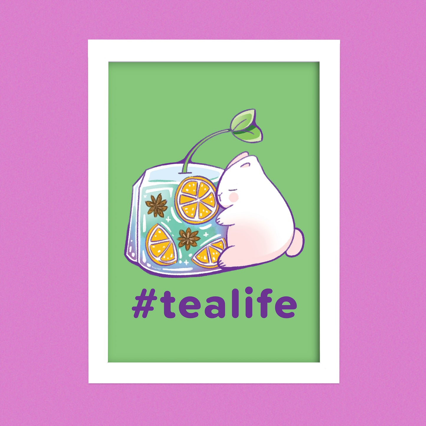 #Tealife art print